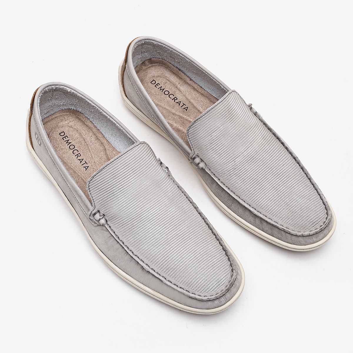 Mocassim Easy Malta Cinza