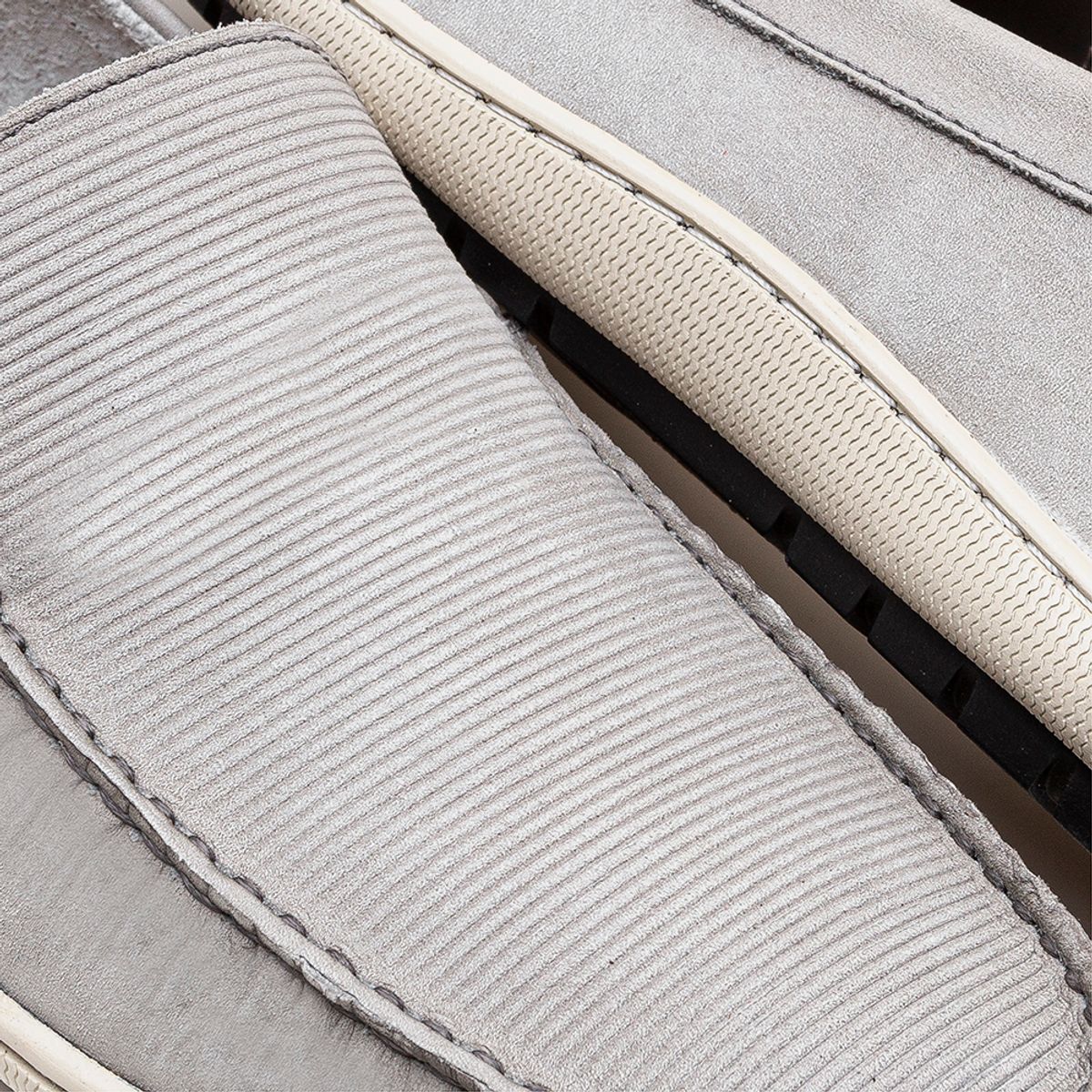 Mocassim Easy Malta Cinza