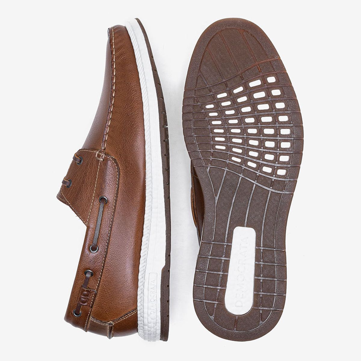 Mocassim Easy Flop Pulse Marrom