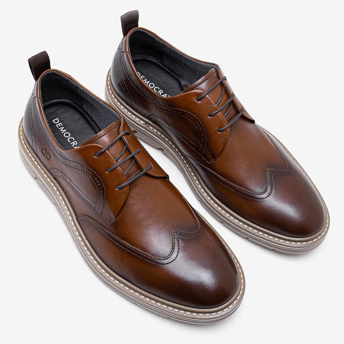 Sapato Jeff Marrom Metropolitan