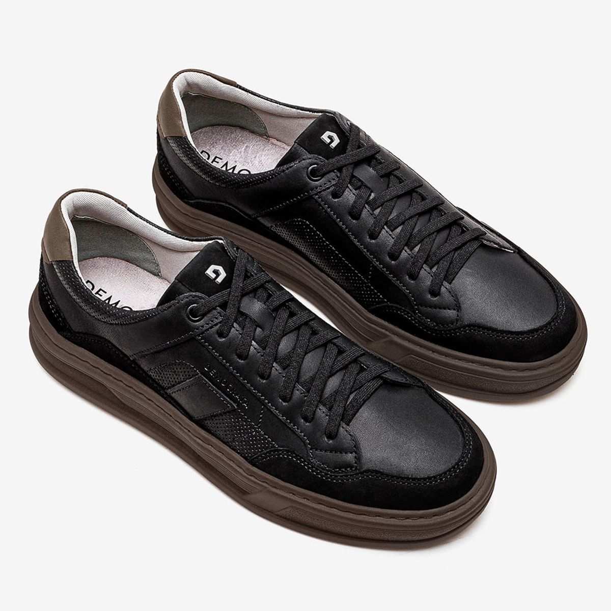 Tênis Denim Wide Preto