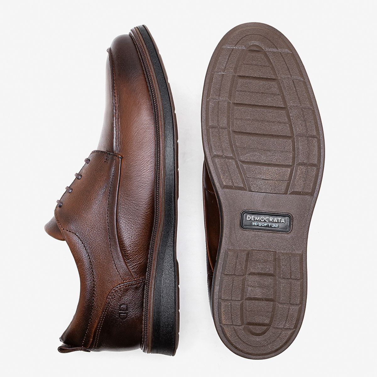 Sapato Masculino James Hi-Soft 32 Marrom