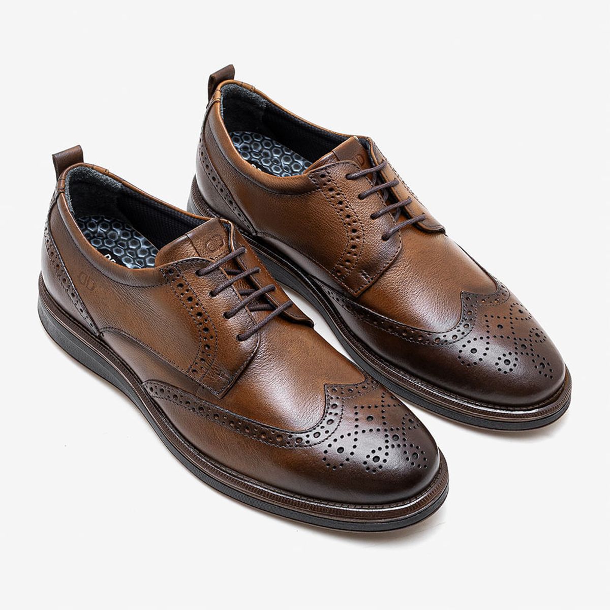 Sapato Masculino James Hi-Soft 32 Marrom