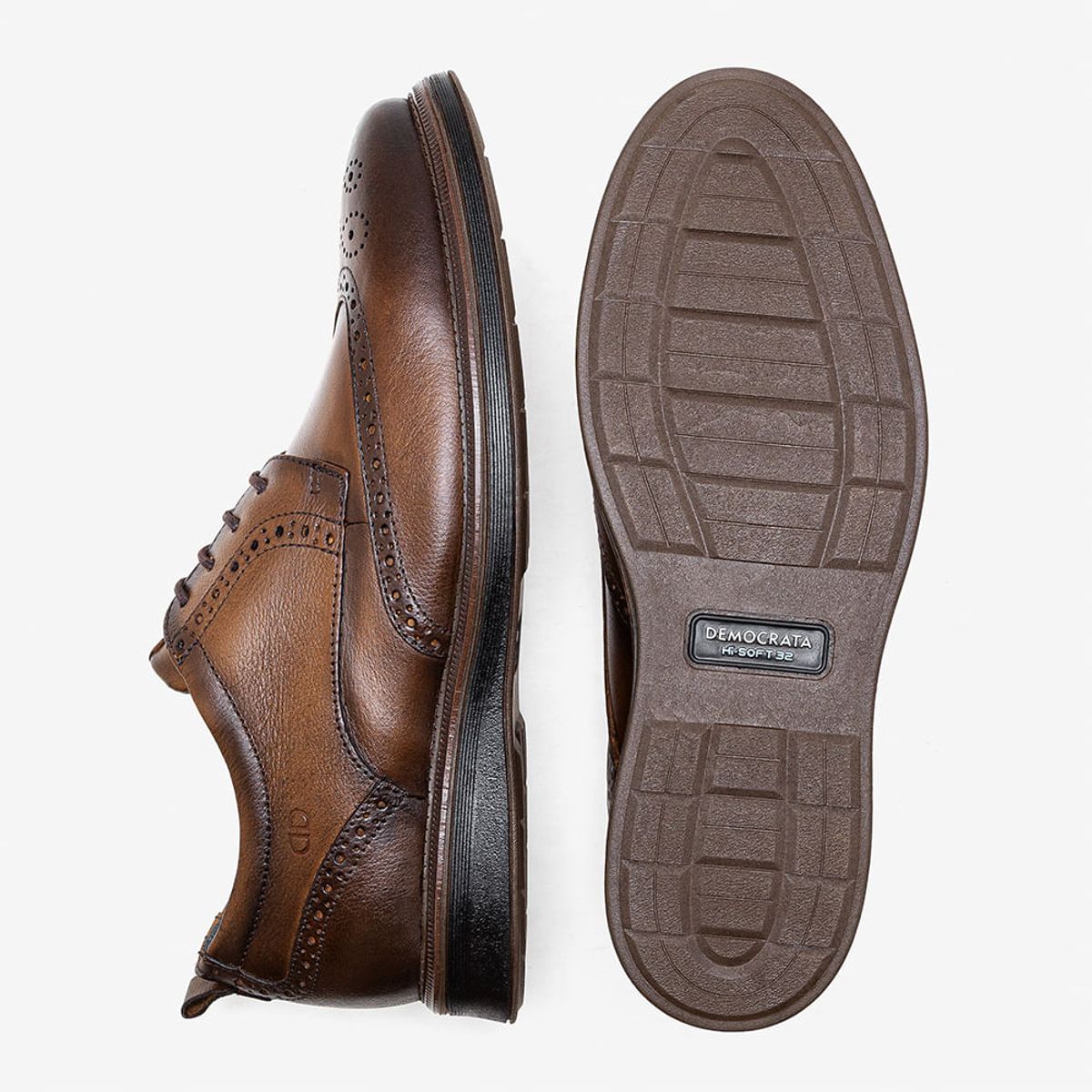 Sapato Masculino James Hi-Soft 32 Marrom