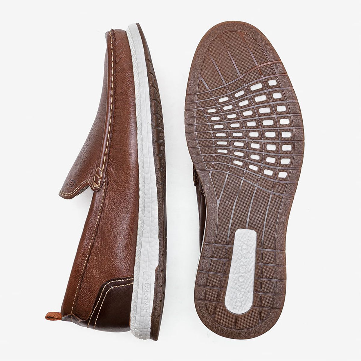 Mocassim Masculino Pulse Flop Marrom