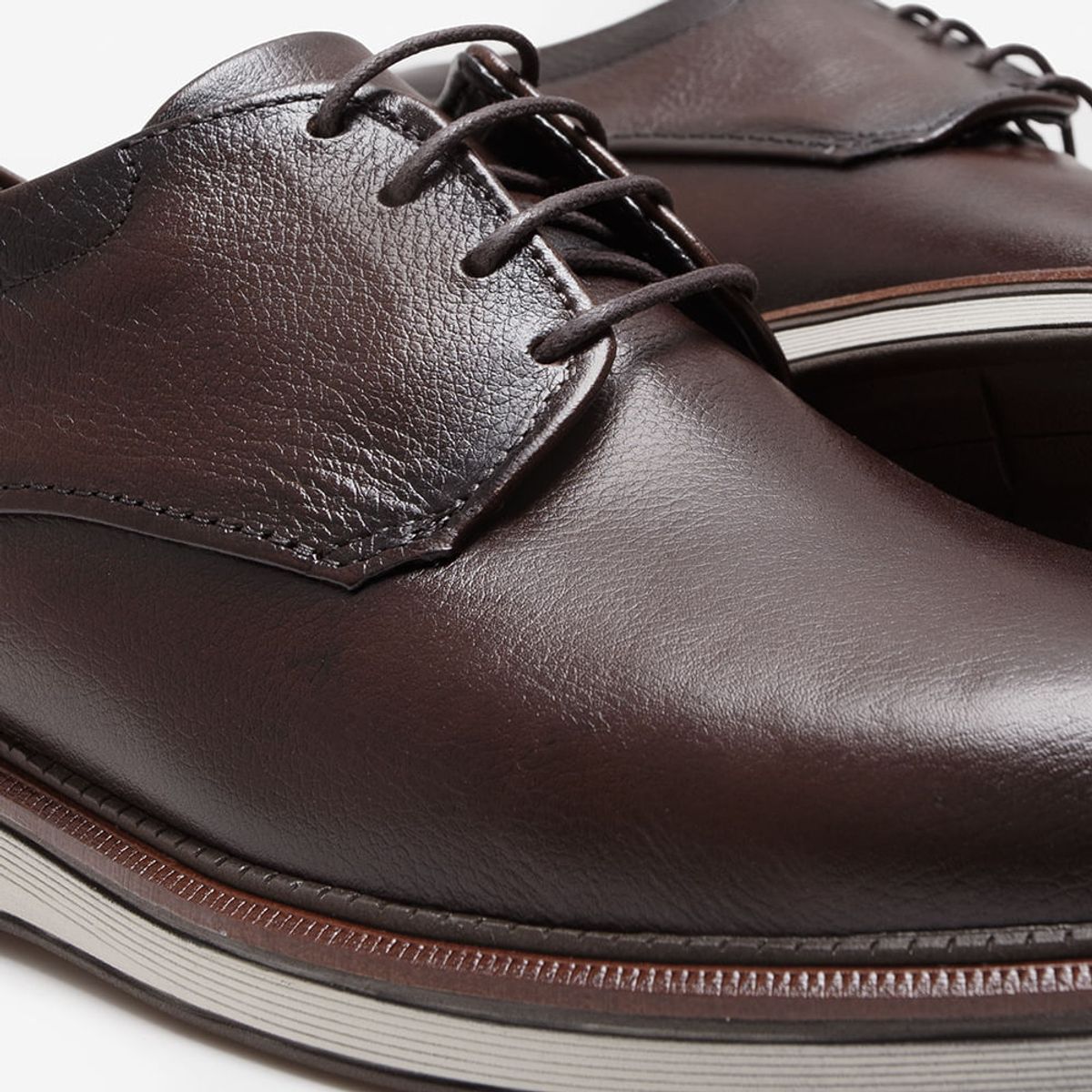 Sapato Metropolitan James Hi-Soft 32 Mogno