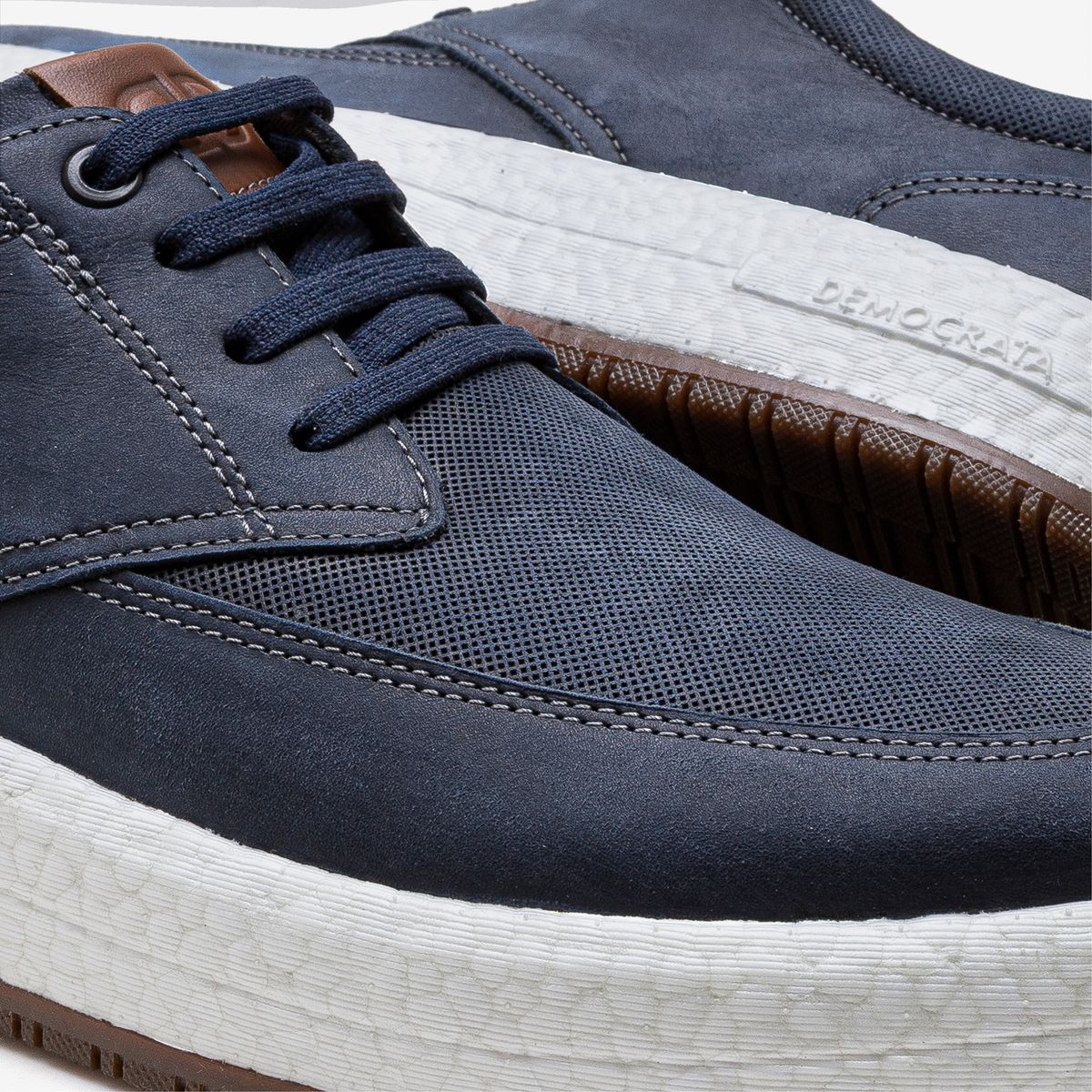 Tênis Masculino Drake Couro Pulse Azul