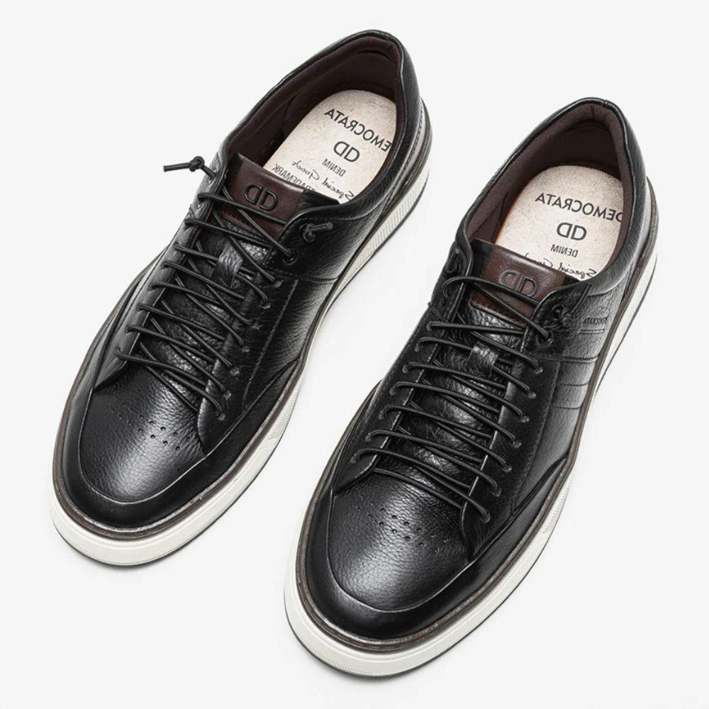 Sapatênis Democrata City em Couro Masculino