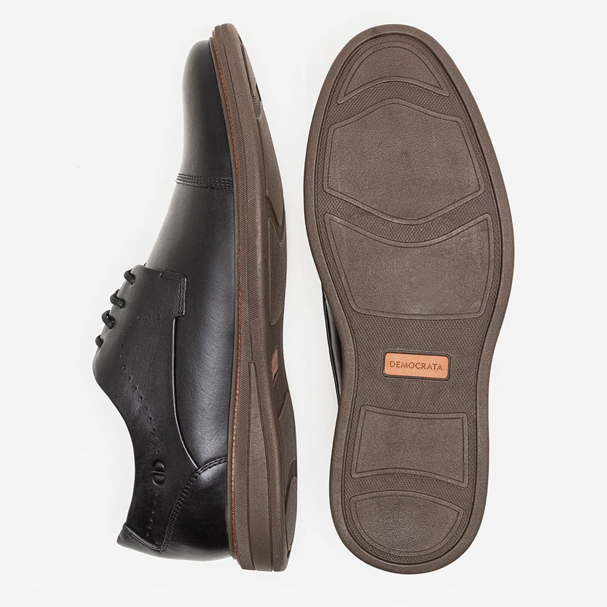 Sapato Metropolitan De Couro Bay Preto