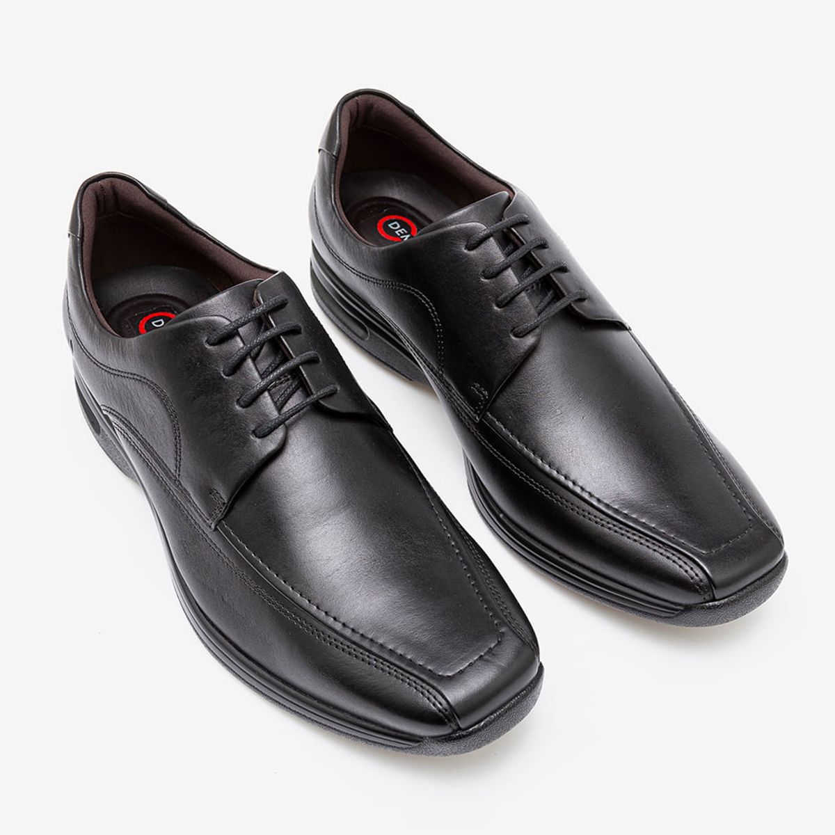 Sapato Smart Comfort Air Spot Preto Cadarço