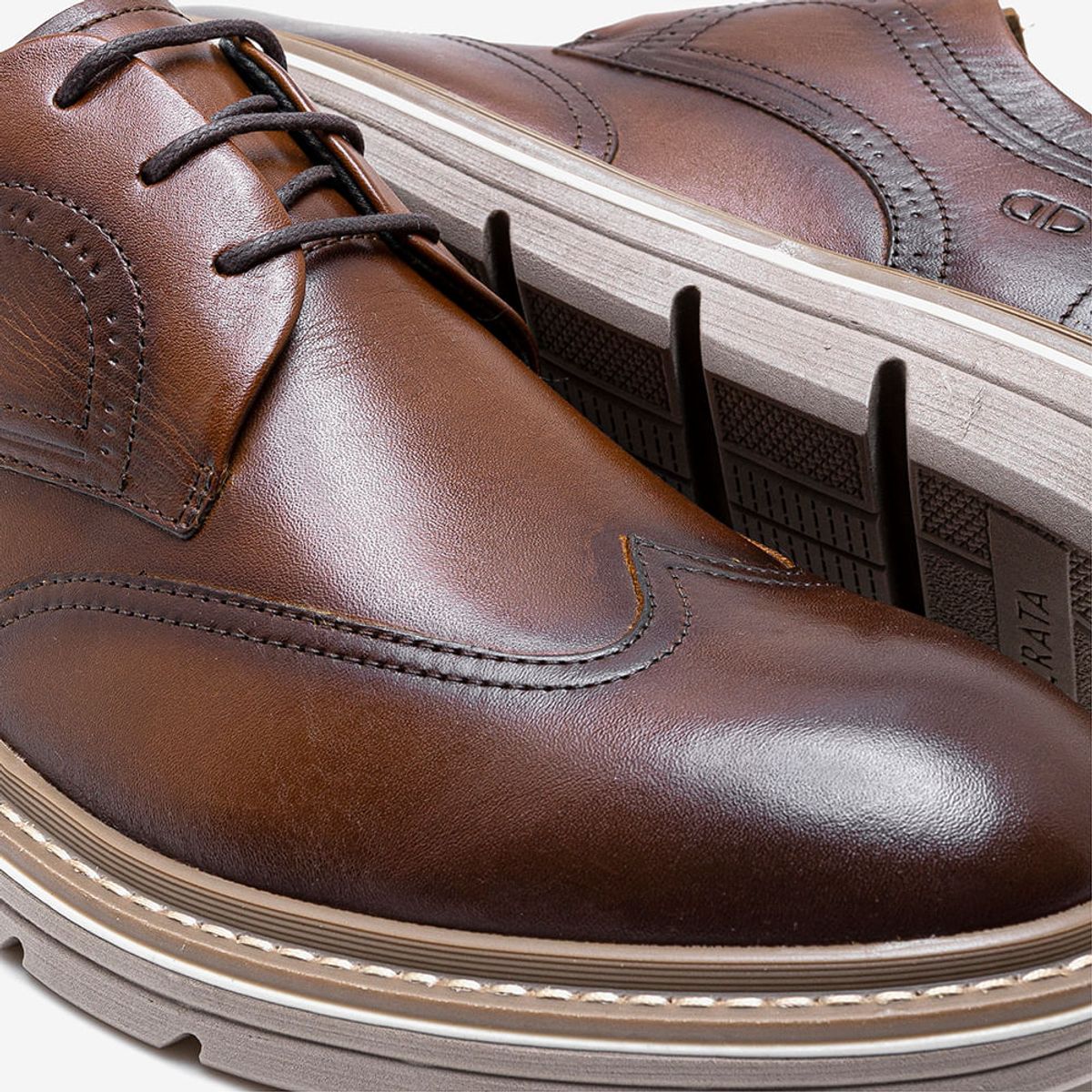 Sapato Jeff Marrom Metropolitan