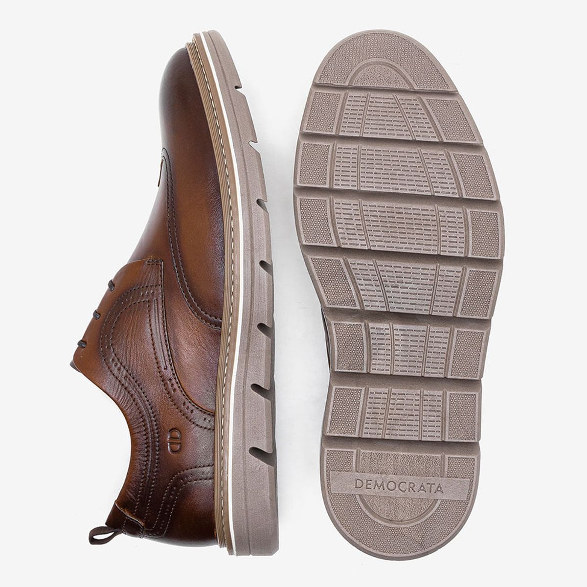 Sapato Jeff Marrom Metropolitan