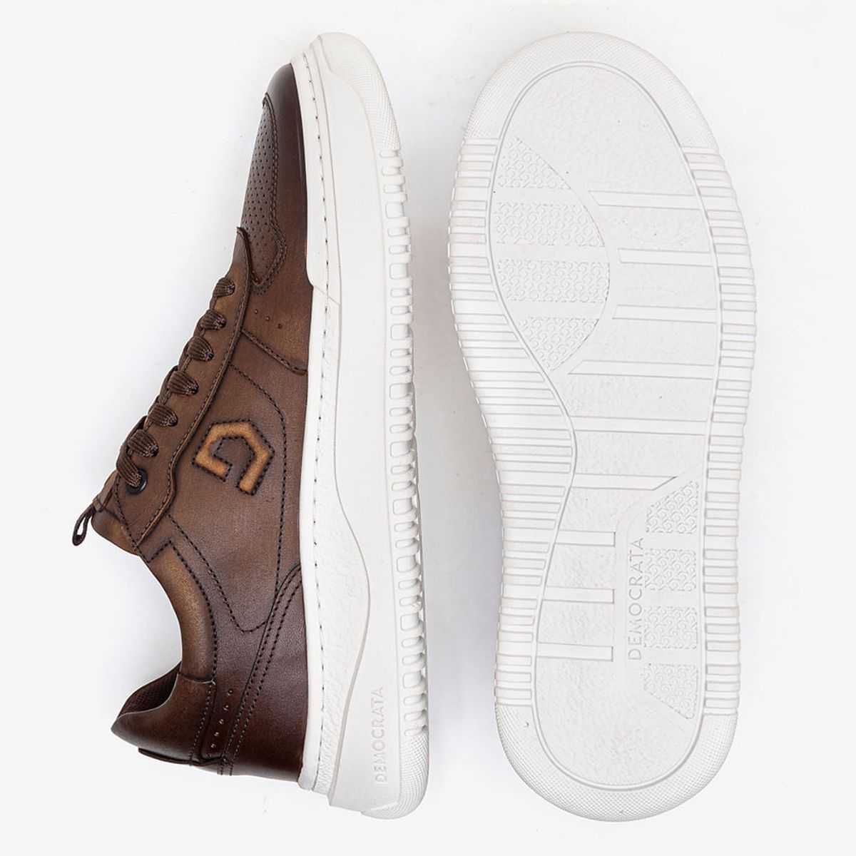 Tênis Denim Block Marrom