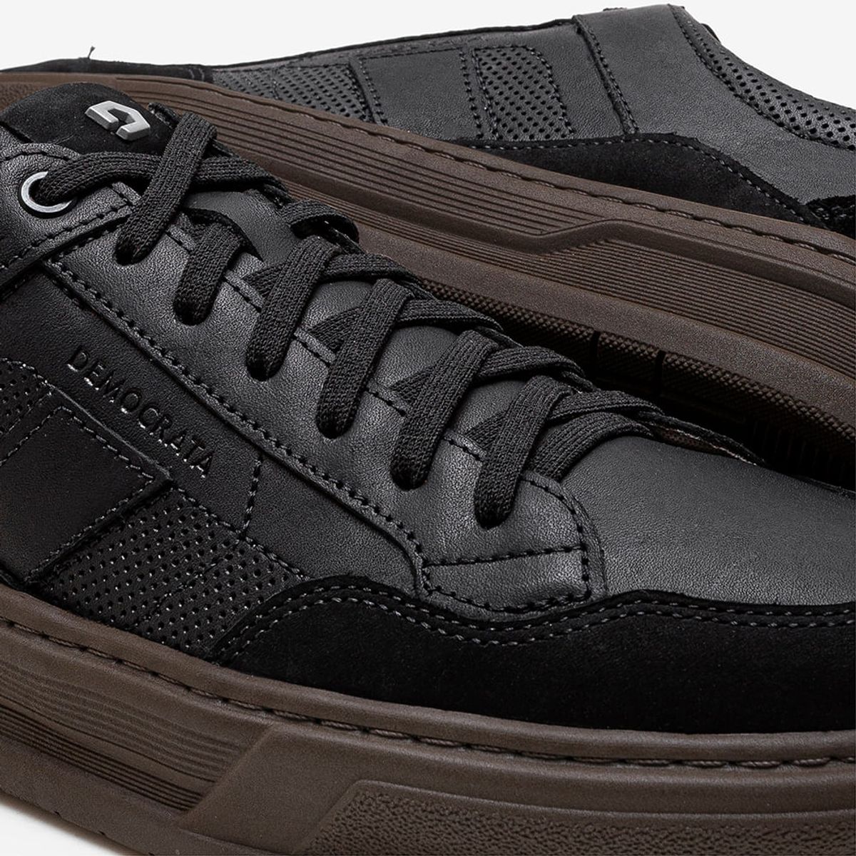 Tênis Denim Wide Preto