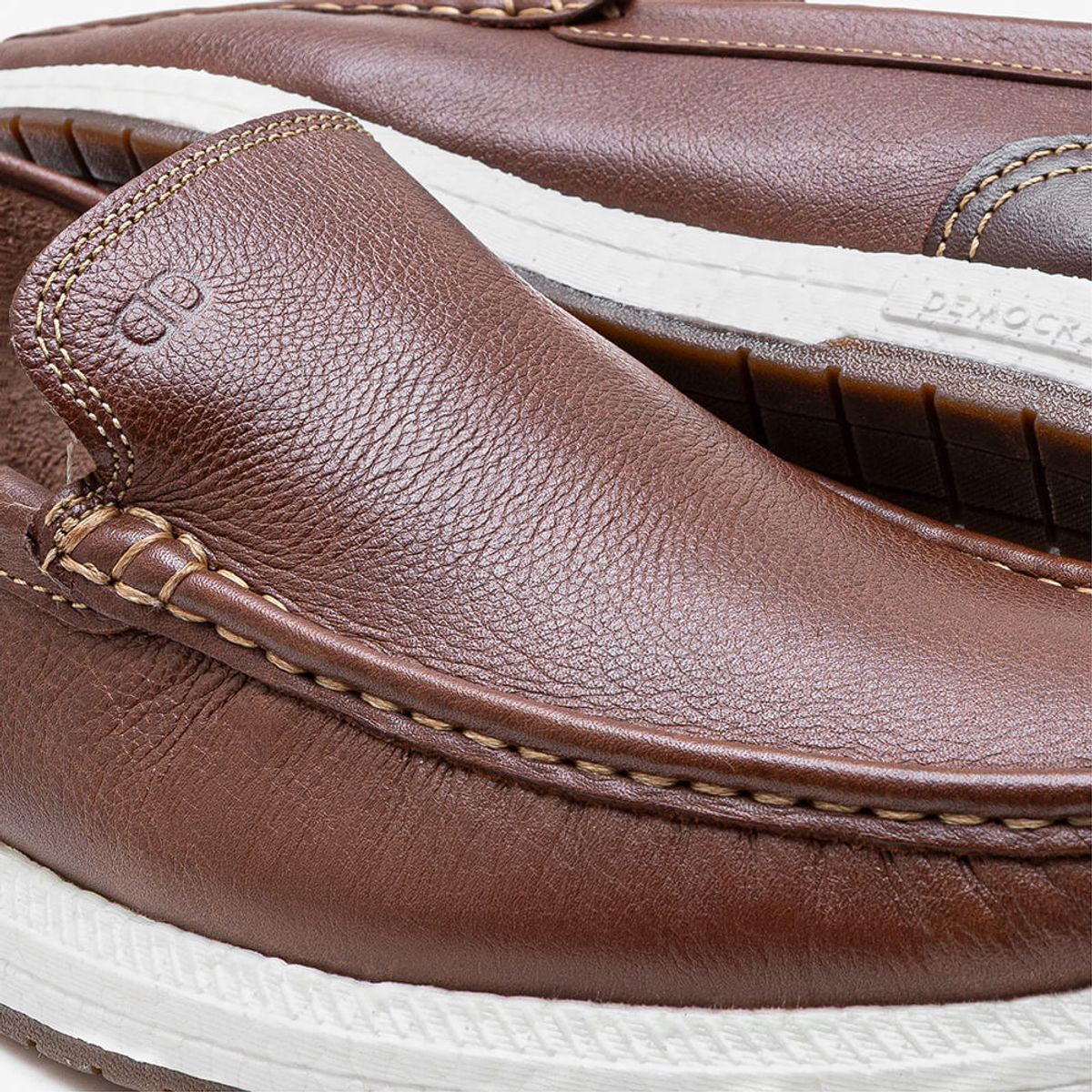 Mocassim Masculino Pulse Flop Marrom