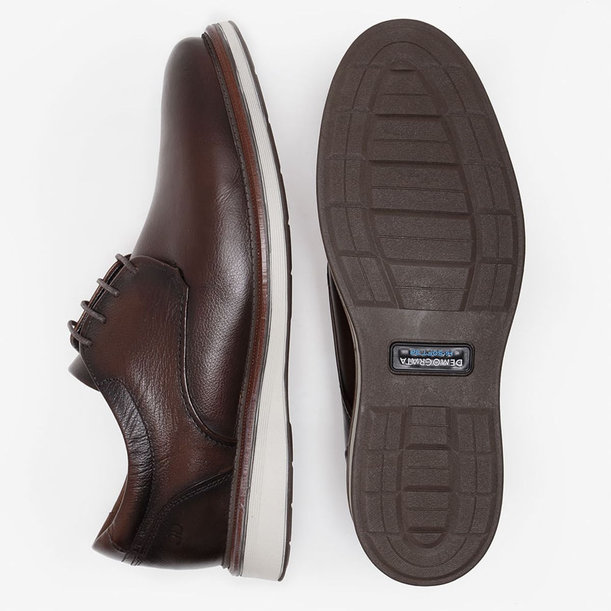 Sapato Metropolitan James Hi-Soft 32 Mogno