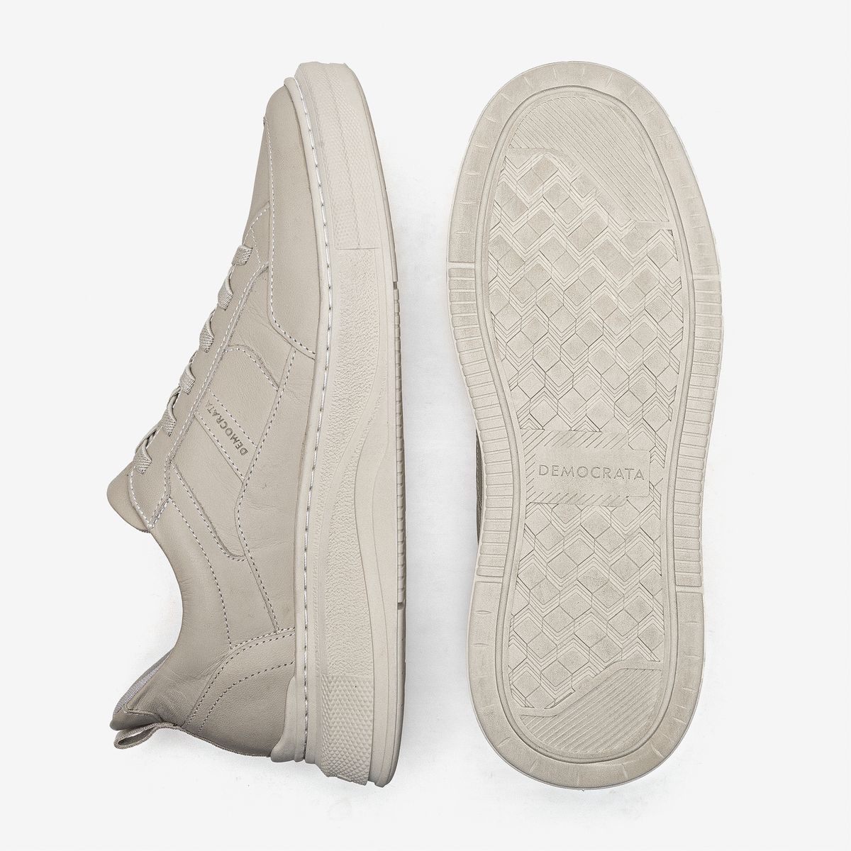 Tênis Masculino Pace Calce Fácil Creme