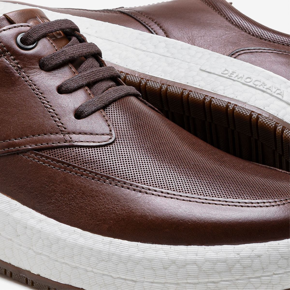 Tênis Masculino Drake Couro Pulse Marrom