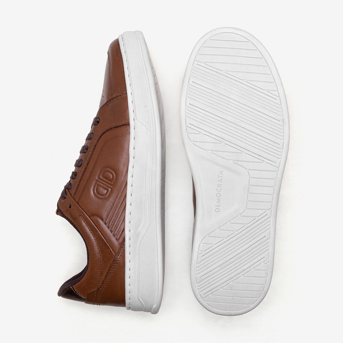 Tênis Masculino Bold Couro Marrom