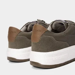 Tenis Casual Democrata Couro Drake Pulse Grafite