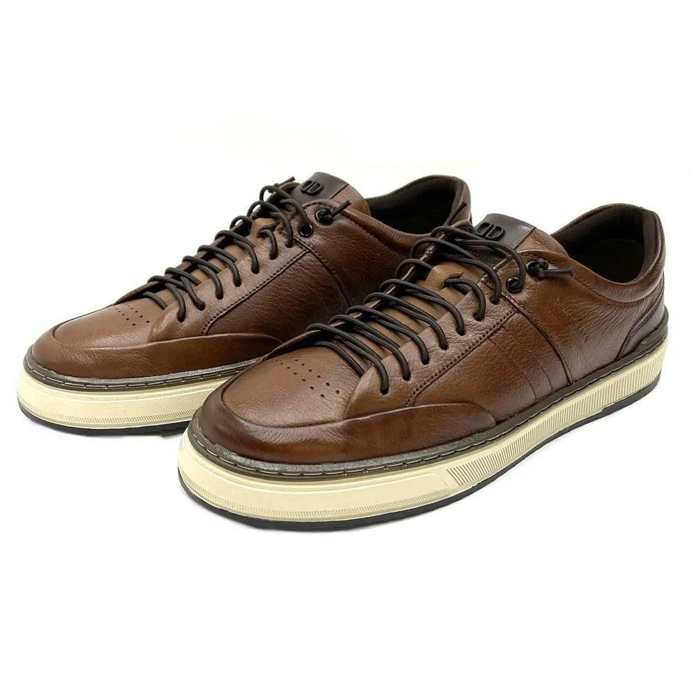 Sapatênis Democrata City em Couro Masculino