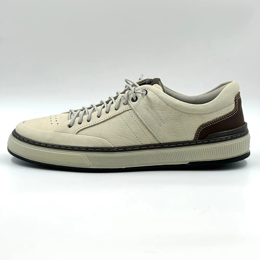 Sapatênis Democrata City em Couro Masculino